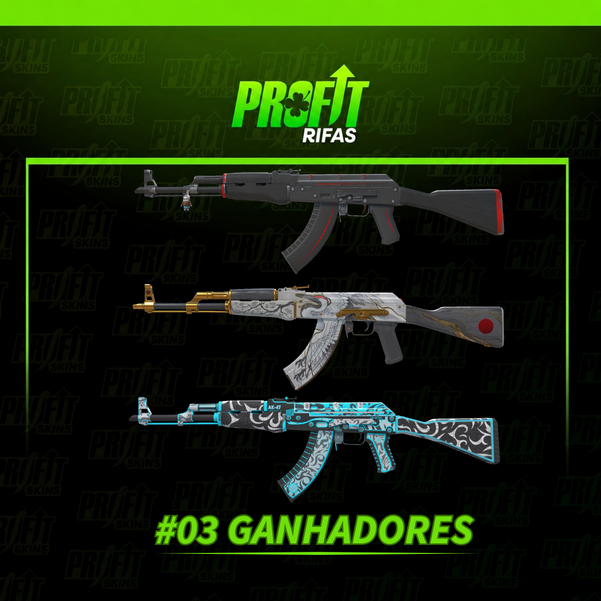 SHOW DE AK-47 | #03 GANHADORES 🥳